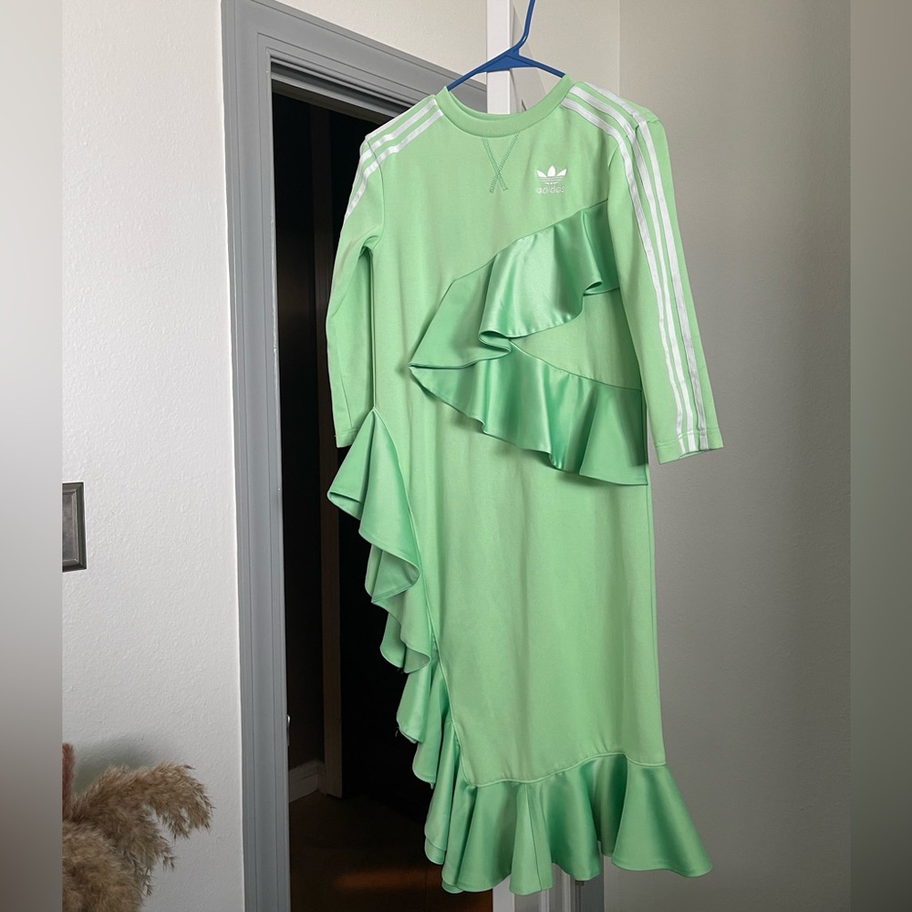 Cute green adidas dress